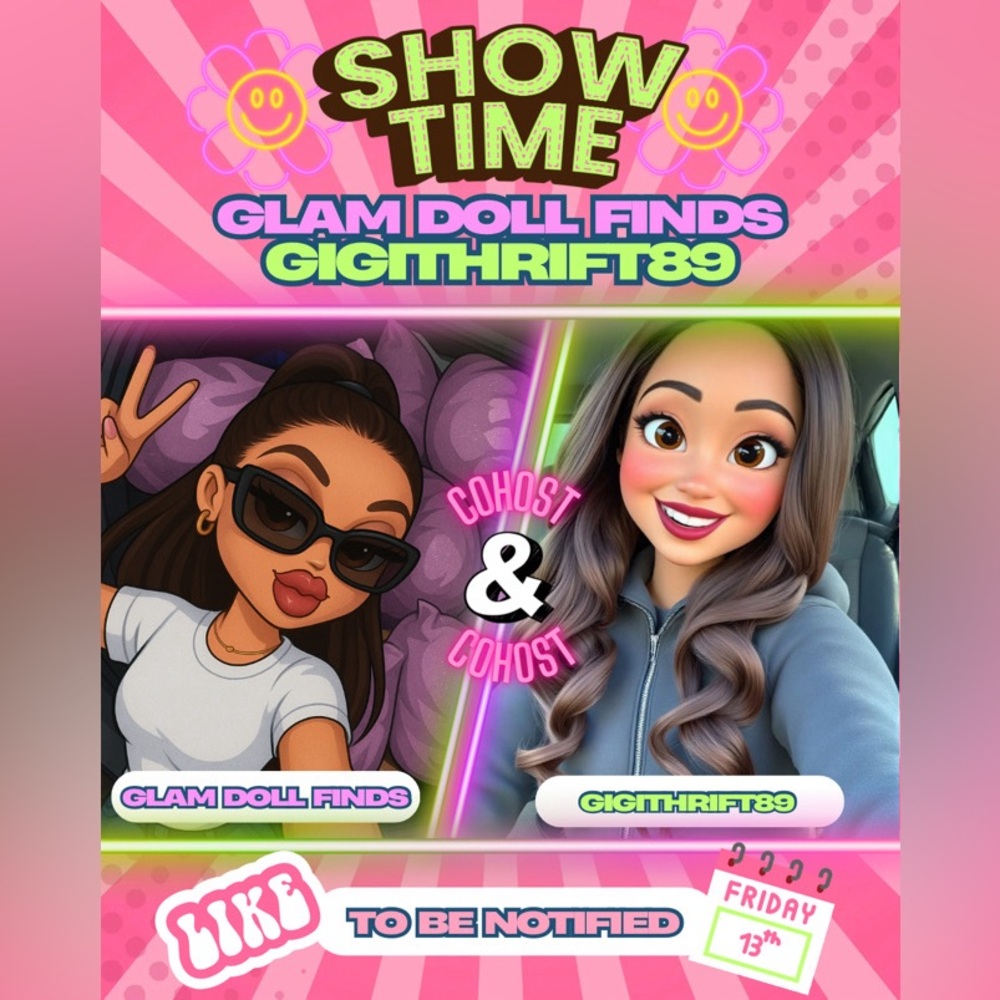 Fridayyy the 13th! 
Cohosting with Gigi!👀💞